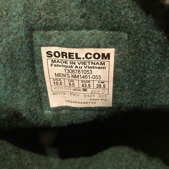 Sorel Caribou Wool lined, Waterproof Winter Boot. - Picture 7 of 7